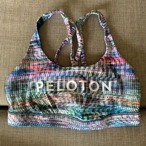Peloton sports bra by Lululemon
